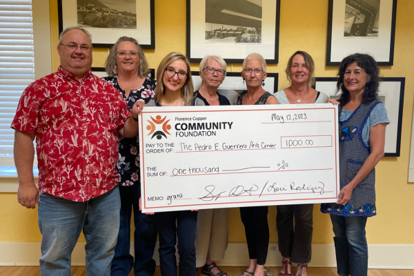 Florence Copper Community Foundation Supports Arts Education in Florence
